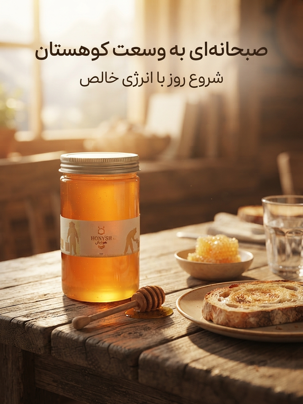 عسل ارگانیک کوهستان
