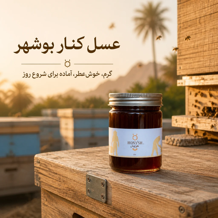 عسل ارگانیک کنار ( عسل سدر )